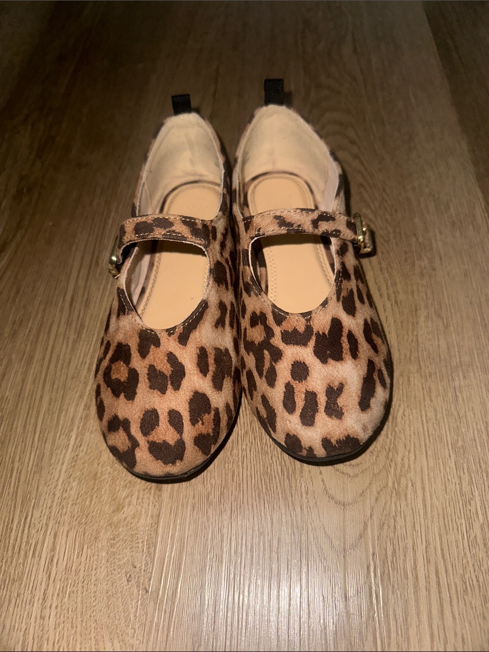 H&M Leopard Print Mary Jane Shoes - Brown & Black
